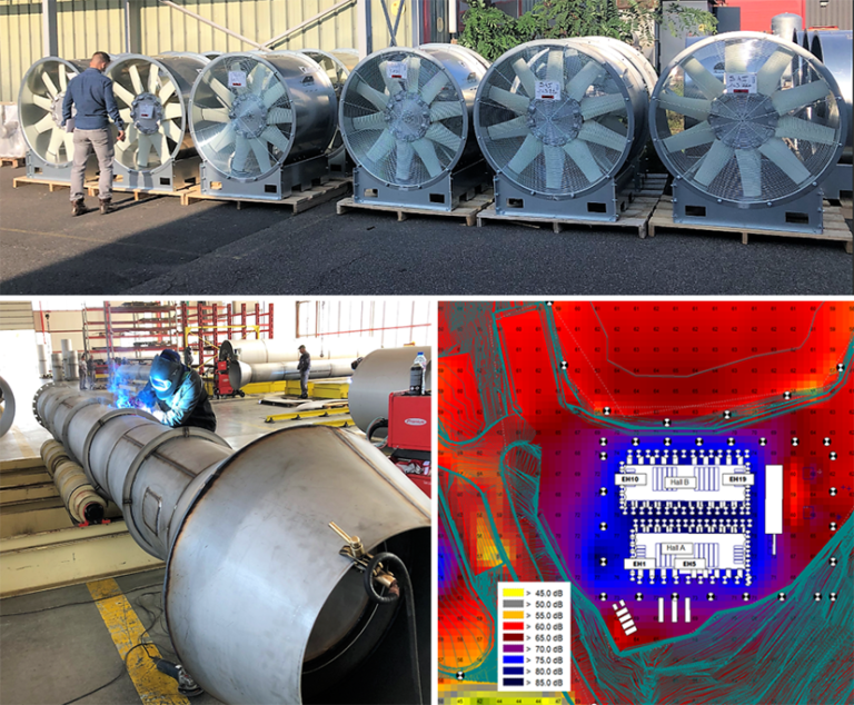 MWM TCG 2032B V16 CAT CG260 Echappement Silencieux réactif Moteur gaz Rwanda Kivu SPLK Inox 316L Cheminée Chapeau pare-pluie H2S Isolation thermique Lignes d’échappement Gaines inox Cheminée de refoulement de gaz Centrale électrique Moteur gaz Moteur HFO Unités de ventilation Ventilateurs axiaux Variateur Plots anti-vibratile Manchette souple Grilles inox MWM TCG 2032B V16 CAT CG260 Echappement Silencieux réactif Moteur gaz Rwanda Kivu SPLK Etude acoustique Etude prédictive Cartographie acoustique